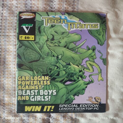 TEEN TITANS GAR LOGAN: POWERLESS AGAINST BEAST BOYS AND GIRL