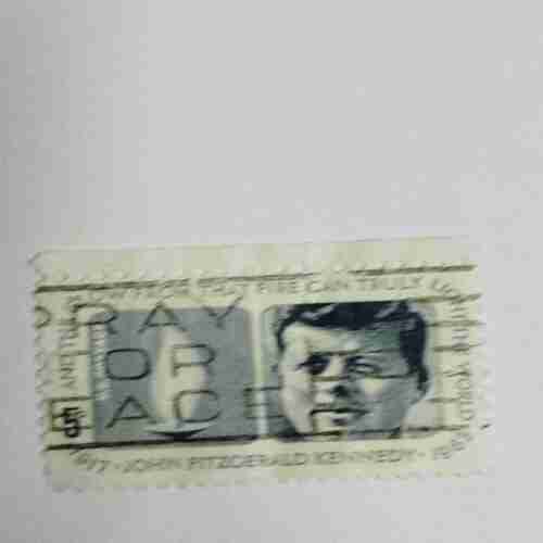 J.F KENNEDY , 5C , STAMP