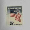 REGISTER VOTE , 5C, POSTAGE