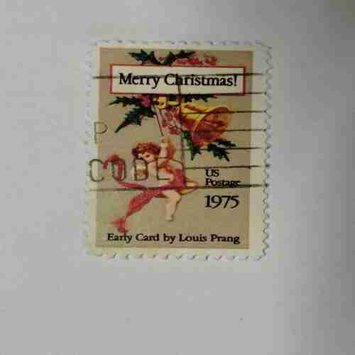 US.POSTAGE 1975 , MERRY CHRISTMAS