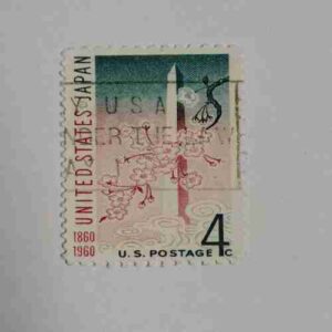 Document 14_15 UNITED STATES JAPAN 1860-1960 , U.S.POSTAGE 4C