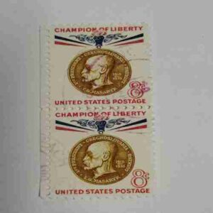 UNITED STATES POSTAGE ,8CENTS , CHAMPOON OF LIBERTY