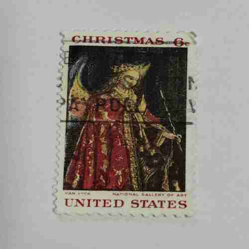 UNITED STATES POSTAGE , CHRISTMAS 6c