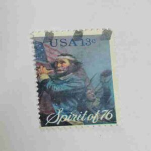 USA 13C POSTAGE , SPIRIT OF 76