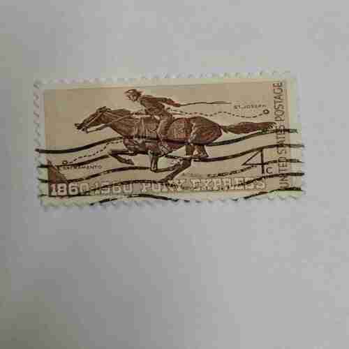 UNITED STATES POSTAGE 1860-1960 PURY EXPRESS