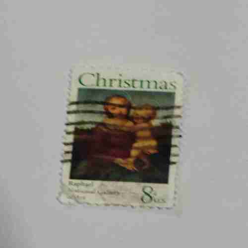 Document 14_253 RAPHARL NATIONAL GALLERY OF ART , U.S 8c, CHRISTMAS