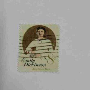 U.S 8c STAMP , EMILY DICKINSIN