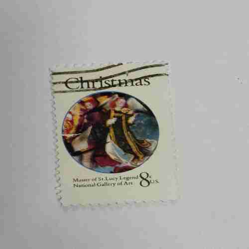 U.S POSTAGE 8 cent , CHRITSTMAS