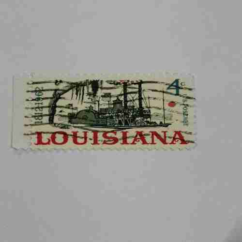 U.S POSTAGE 4 cent ,LOUISIANA