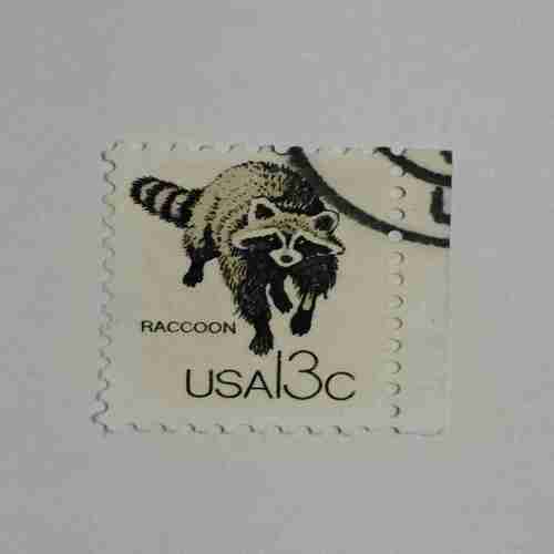 Document 14_53 USA RACCOON 3C STAMP