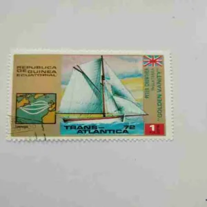 REPUBLICA DE GUINEA ECUATORIAL 1PTAS ,PETER CROWTHER INGLATERRA ' GOLDEN VANITY '