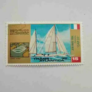 REPUBLICA DE GUINEA ECUATORIAL 8PTAS ,JEAN -MARIE VIDAL FRANCIA ' CAP 33'