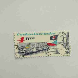 CESKOSLOVENSKO 4 KCS , STAMP