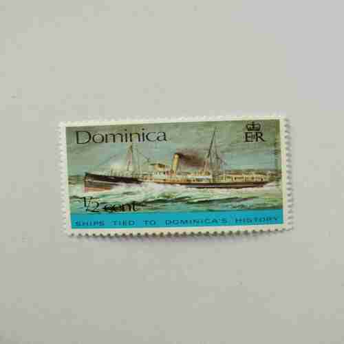 DOMINICA 1½ cent , STAMP