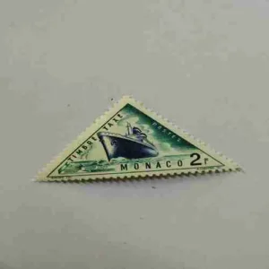 MONACO , TIMBRE TAXE 2F , POSTES STAMP