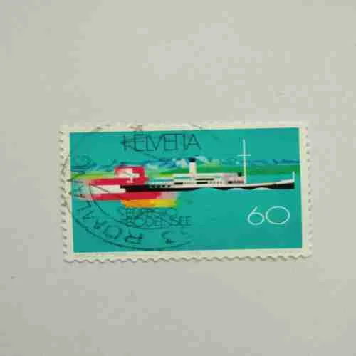 HELVETIA 60 , STAMP