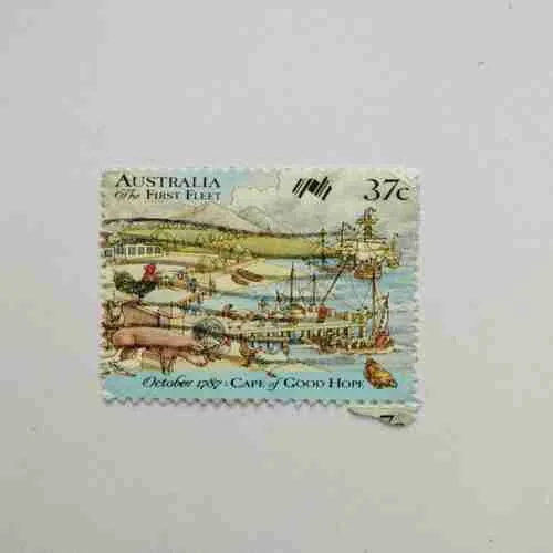 AUSTRALIA THE FIRST FLEET 37C,STAMP