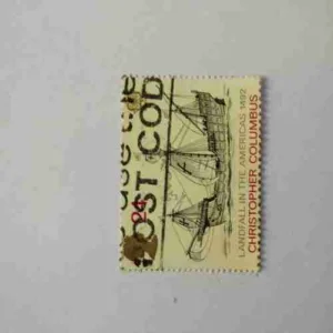 LANDFALL IN THE AMERICAS 1492 , CHRISTOPHER COLUMBUS , STAMP
