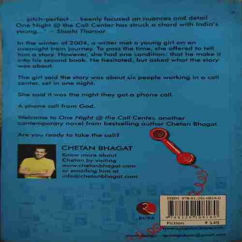 Document 2_24 One Night @ The Call center (No. of pages = 253 ) (by = Chetan Bhagat )