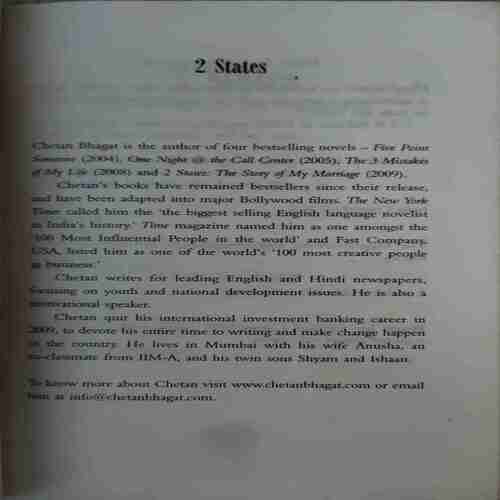 Document 2_26 2 States (No. of pages = 269 ) (by = Chetan Bhagat )