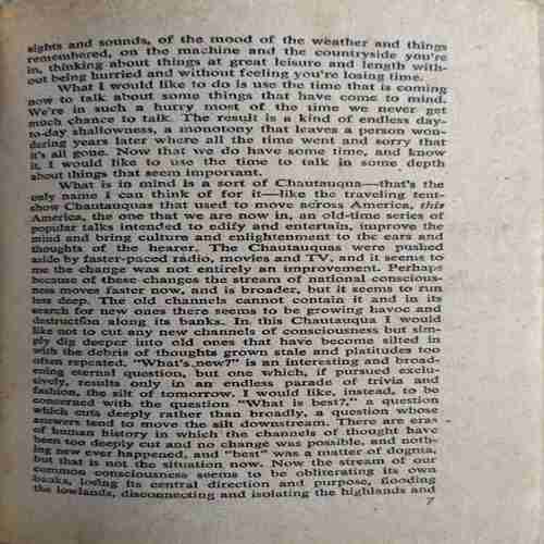 Zen and The Art of Motorcycle ( By = Robert M. Pirsig ) ( No. of Pages = 380 )