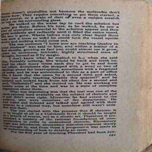 Zen and The Art of Motorcycle ( By = Robert M. Pirsig ) ( No. of Pages = 380 )