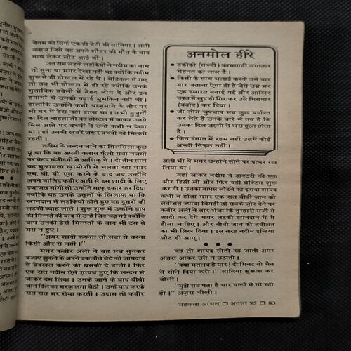 Mehakta Aanchal ( August 1995 )