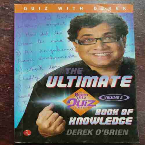 THE ULTIMATE QUIZ CONTEST BOOK OF KNOWLEDGE (DEREK O'BRIEN )