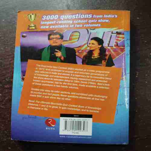 THE ULTIMATE QUIZ CONTEST BOOK OF KNOWLEDGE (DEREK O'BRIEN )