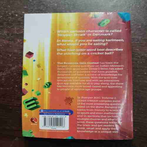 BUMPER BQC QUIZ BOOK VOL1 (DEREK O'BRIEN )