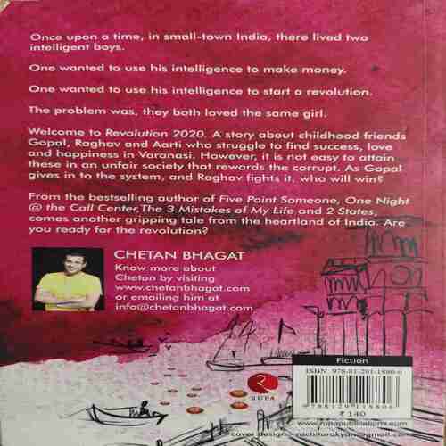 Revolution 2020 ( By = Chetan Bhagat ) ( No. of Pages = 296 )