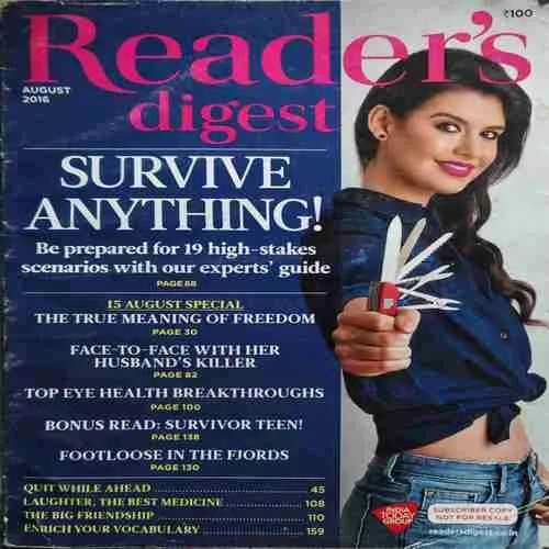Reader 's Digest (August 2016 )