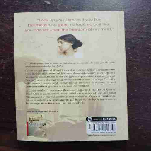 A ROOM OF ONE's OWN VIRGINIA WOOLF