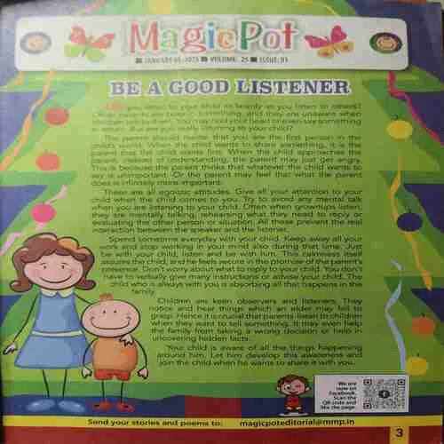 Magic Pot ( 1st January 2025 ) (cut on front cover )