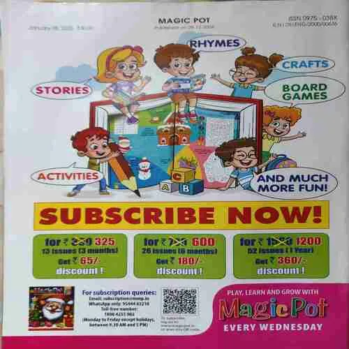 Magic Pot ( 8th January 2025 ) (cut on front cover )