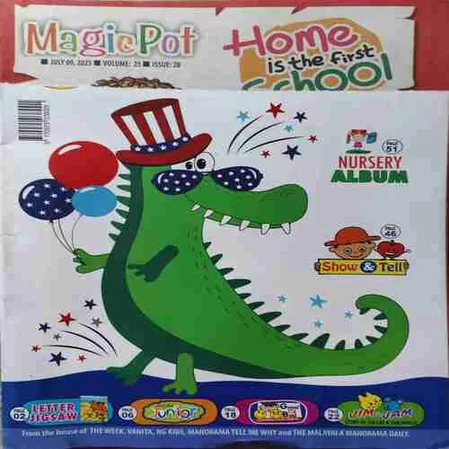 Magic Pot ( 9th July 2025 ) (cut on front cover )