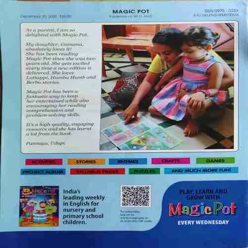 Magic Pot ( 10th December 2025 ) (cut on front cover )