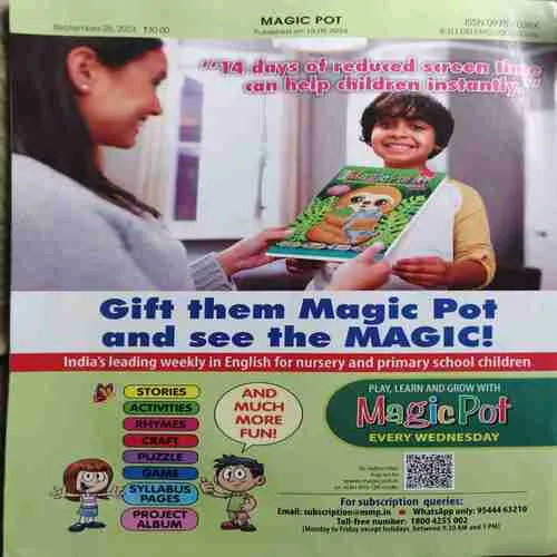 Magic Pot ( 25th September 2024 ) (cut on front cover )