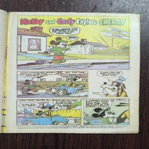 Mickey Mouse And Goofy - Explore Energy