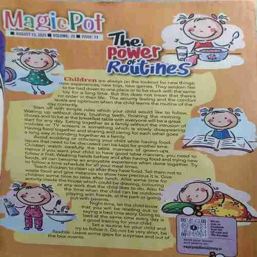 Magic Pot ( 13th August 2025 ) (cut on front cover )