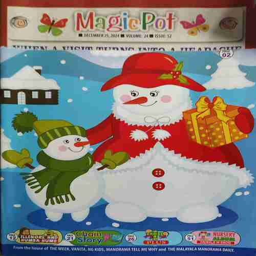 Magic Pot ( 25th December 2024 ) (cut on front cover )