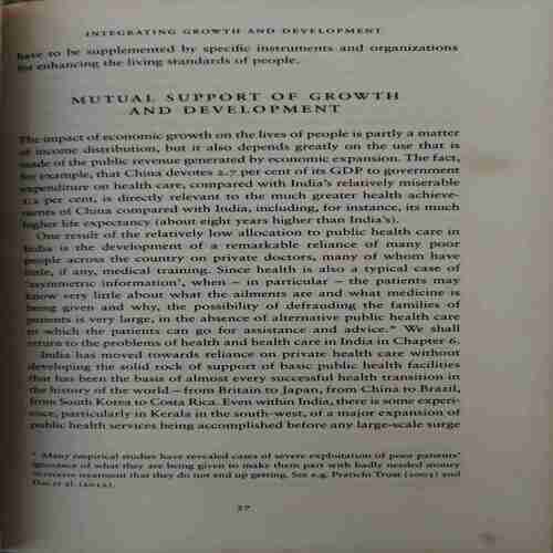 An Uncertain Glory ( By = Jean Dreze ) ( No. of Pages = 433 )