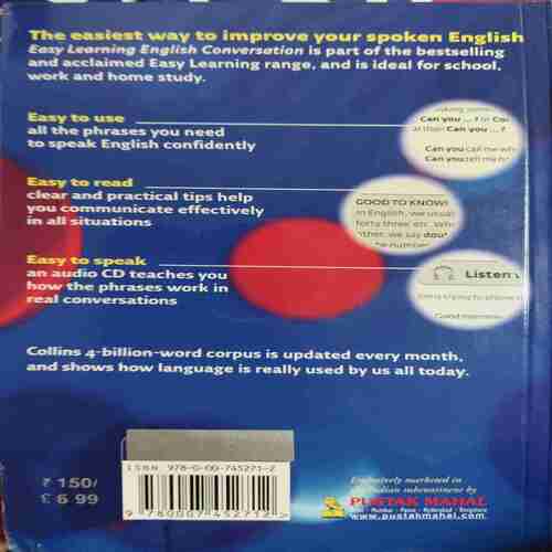 collians English Learning Library of 4 books 1. Grammar & Panctuation 2. English Conversation 3. English Vocabulary 4. How to Use English