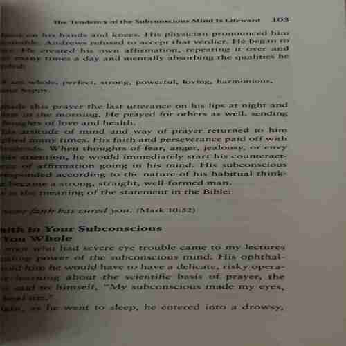 The Power of Subconscious Mind ( By = Dr. Joseph Murphy ) ( No. of Pages = 291 )