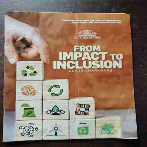 From Impact To Inclusion ( Page no. 1 Half cut , Page no. 2 missing )