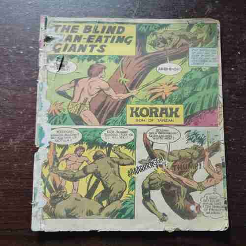 The Blind Man - Eating Giants ( Front cover is missing )
