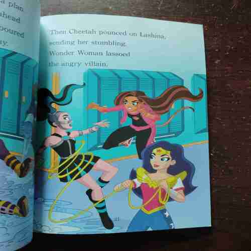 2 Book in 1 with poster , Step Into Reading ( Rule The School , Wonder Women for President )