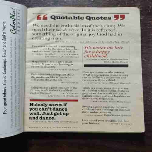 Reader Digest ( December 2001 )