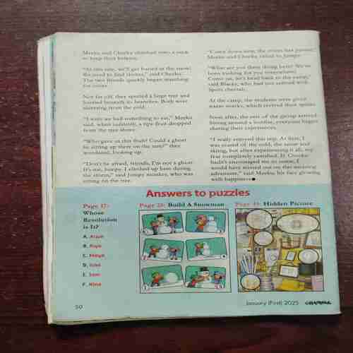 Champak ( January 1st 2025 ) ( Coverless )