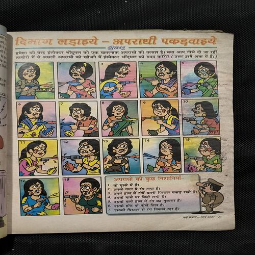 Document_11 Nanhe samrat ( March , 2007 ) Front And Back Cover Damage